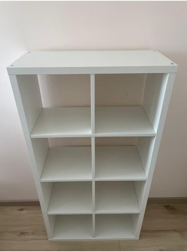 4x Kallax 8 vaks open kast vakkenkast 4x2 wit Ikea, Ophalen, 5 laden of meer, 100 tot 150 cm, 50 tot 100 cm
