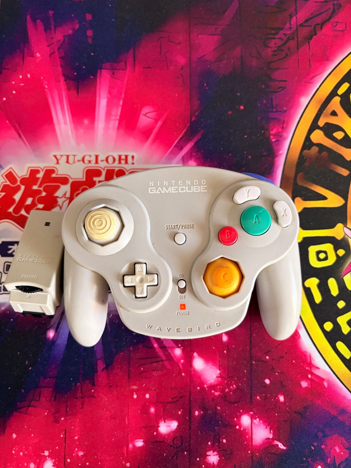 Nintendo GameCube WaveBird Controller - Grijs, Spelcomputers en Games, Spelcomputers | Nintendo GameCube, Ophalen, Gebruikt, Overige kleuren