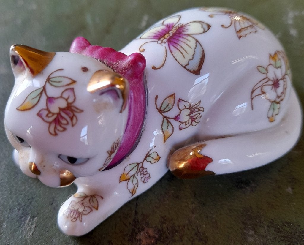 Poes - Satsuma - Franklin Mint, Verzenden, Zo goed als nieuw, Dier