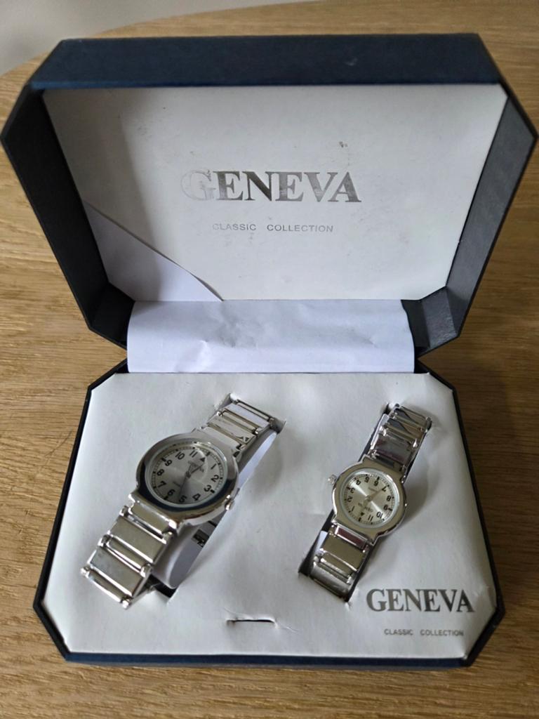 Geneva Classic Collection Horlogeset (2 stuks), Ophalen of Verzenden