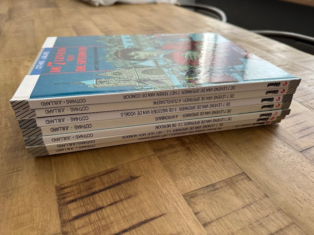 De 7 levens van de sperwer, complete serie HC, Complete serie of reeks, Verzenden, Zo goed als nieuw