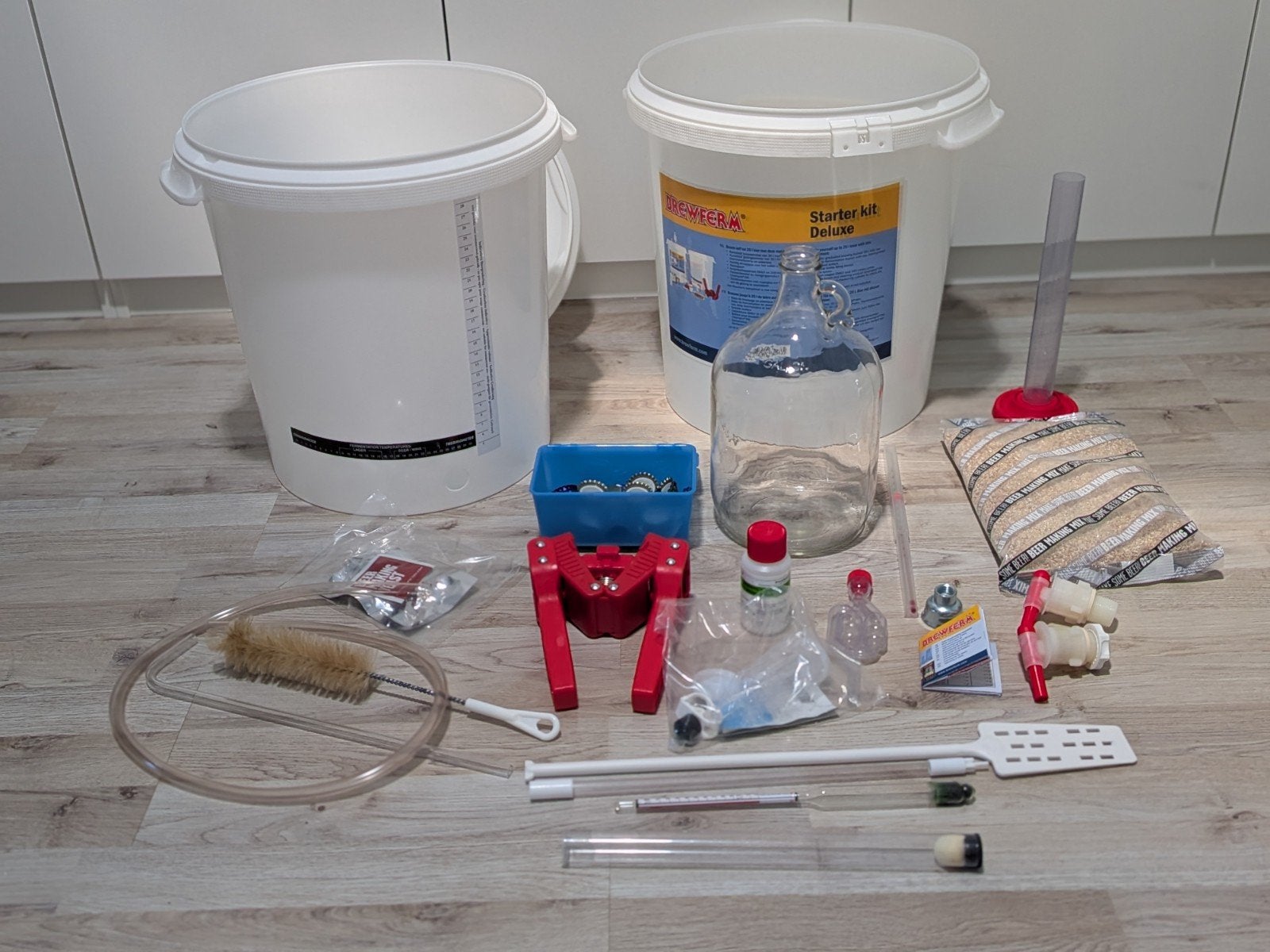 BrouwStarter Deluxe Kit - Compleet Bierbrouw Pakket, Ophalen