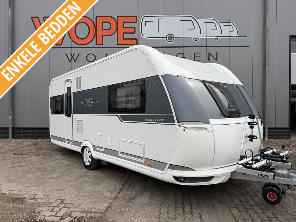 Hobby Excellent 560 UL MOVER AIRCO TENT VOL !!, Caravans en Kamperen, Rondzit, Hobby, Bedrijf, Schokbreker