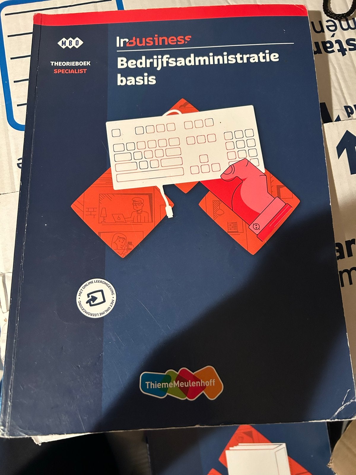 InBusiness Bedrijfsadministratie Basis, Ophalen of Verzenden, Gamma, Zo goed als nieuw, MBO