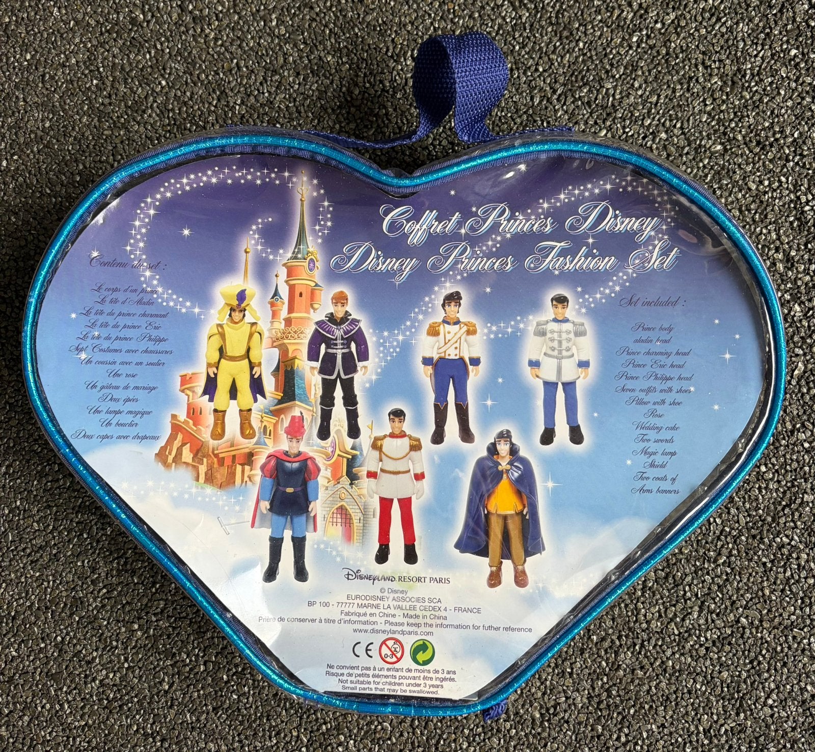 Vintage Disney Prince Fashion Set (Disneyland Paris), Verzamelen, Ophalen of Verzenden, Overige figuren, Zo goed als nieuw, Overige typen