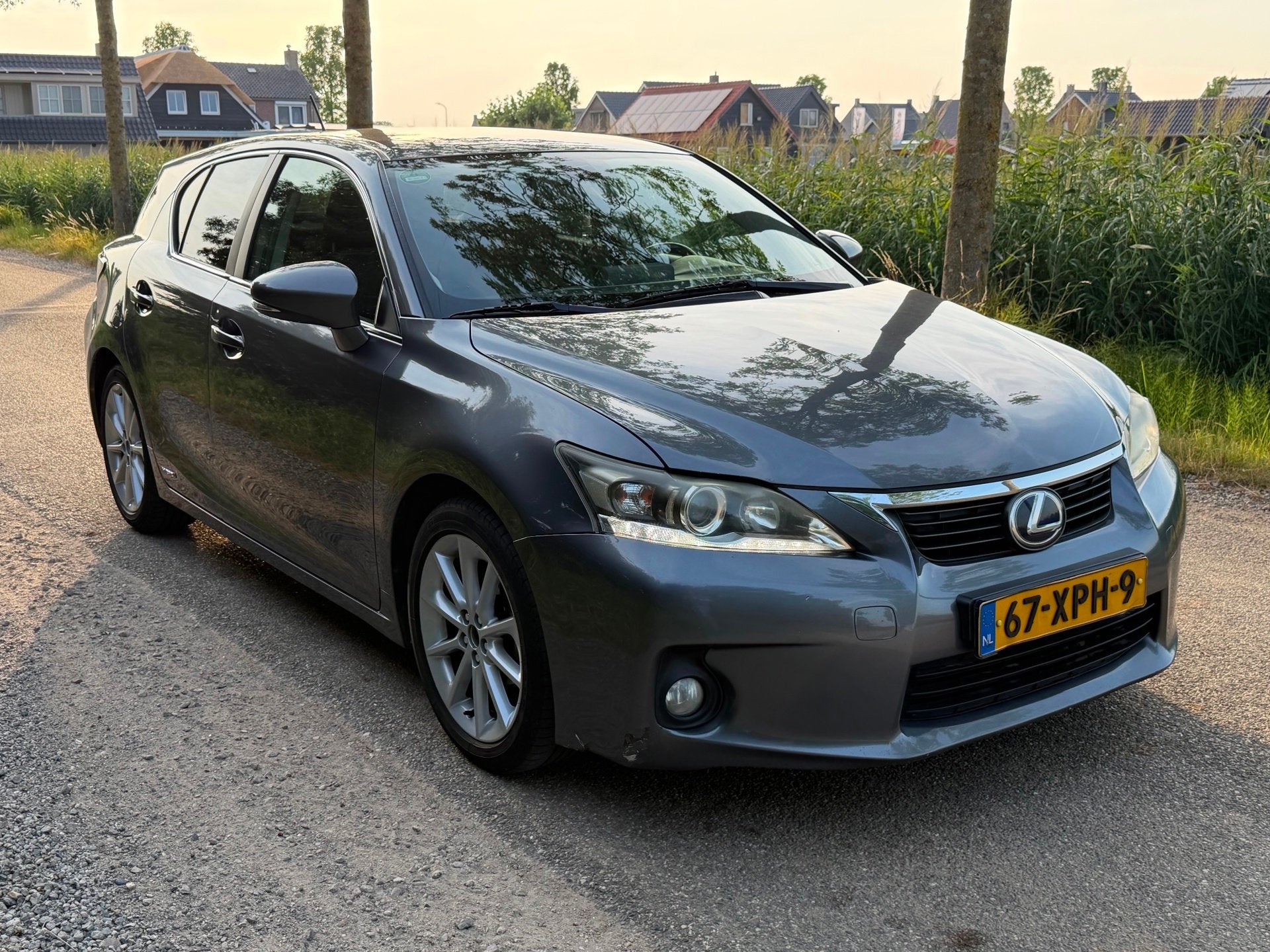 Lexus CT 200h Business Line Pro Hybride APK 07-2027 Airco, Euro 5, Stof, Gebruikt, Zwart
