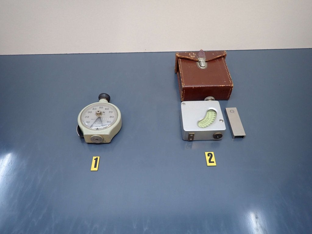 Zwick / Otto Wolpert Hardheidsmeter Shore A Hardheids tester, Doe-het-zelf en Verbouw, Meetapparatuur, Niet ingevuld, Gebruikt