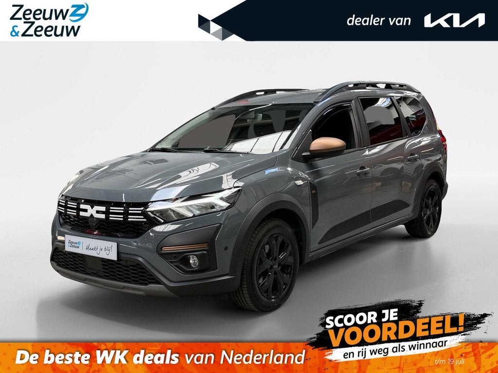 Dacia Jogger 1.6 Hybrid 140 Extreme 7p. ZUINIG | RUIM | Stoe, Auto's, Dacia, 12 maanden, Gebruikt, 4 cilinders, 7 stoelen