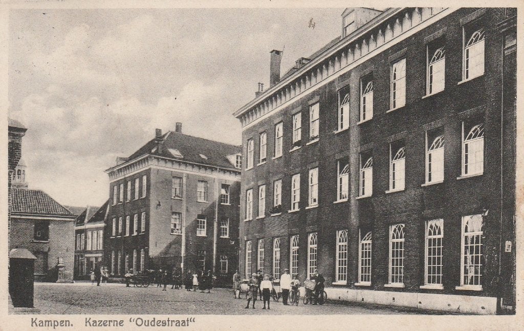 Kampen     Kazerne Oudestraat, Ophalen of Verzenden, Voor 1920, Gelopen, Overijssel