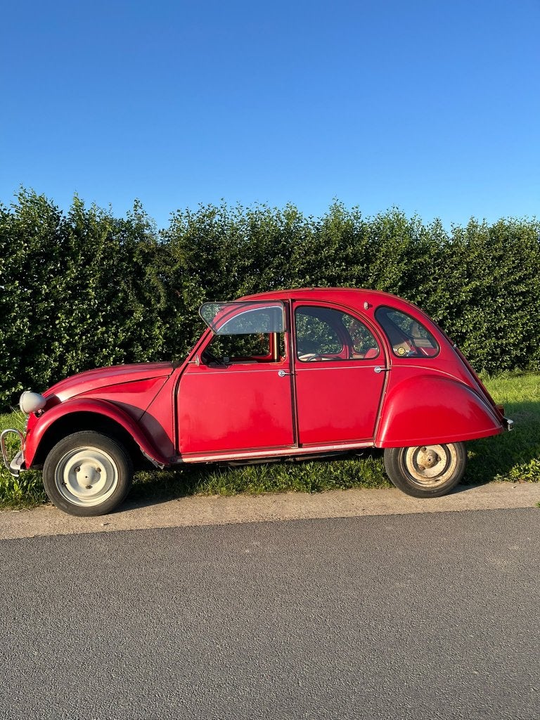 Citroën 2CV AZ 0.4 1968 Rood, Auto's, Citroën, Handgeschakeld, 17 pk, Particulier