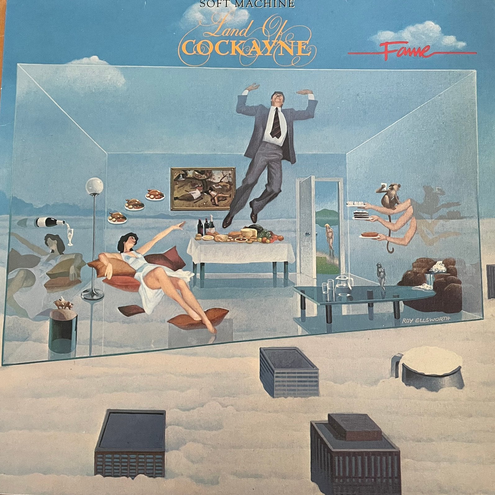 Soft Machine - The Land of Cockaine, Ophalen of Verzenden, Zo goed als nieuw, 12 inch, Poprock