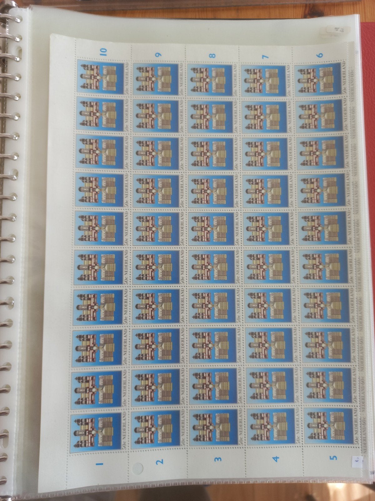Nederland album met 46 hele vellen postfris, Postzegels en Munten, Postzegels | Nederland, Ophalen of Verzenden