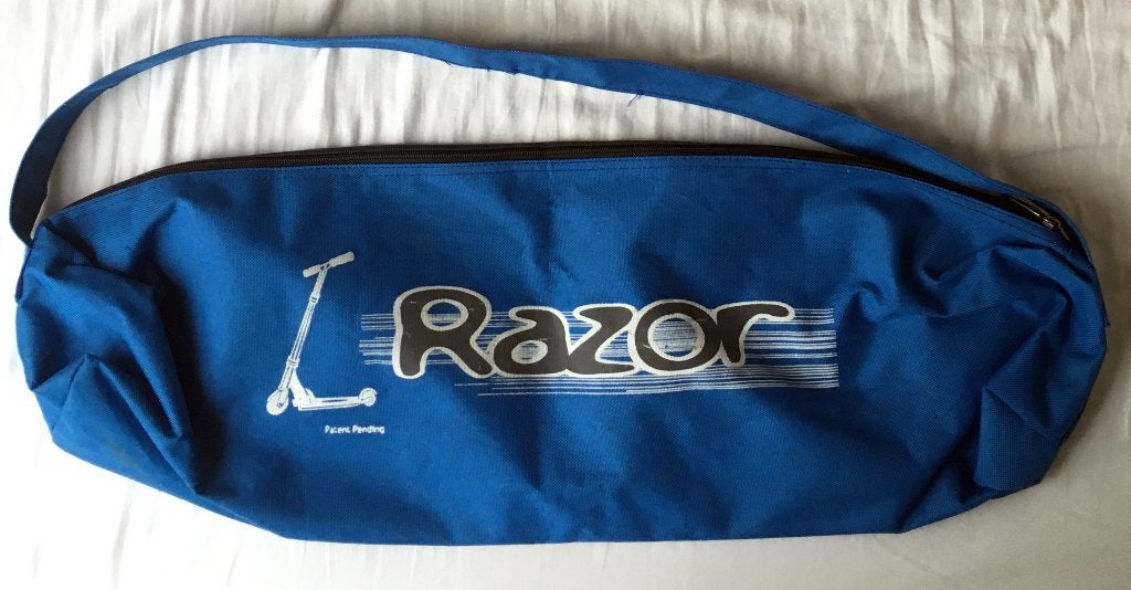 Opbergtas voor gewone step, van Razor, 22x63 cm, Ophalen of Verzenden, Zo goed als nieuw, Gewone step, Razor