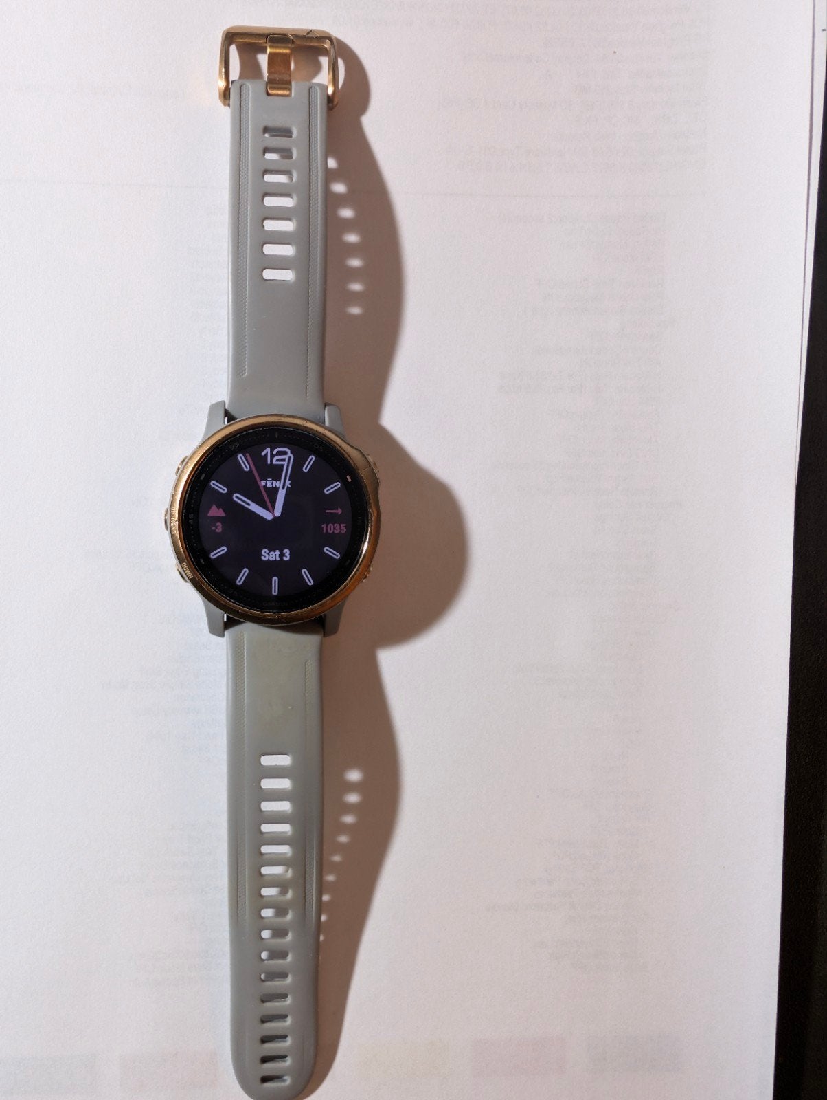 Garmin Fenix 6S Sapphire met laadkabel, GARMIN, Gebruikt, IOS, Ophalen of Verzenden