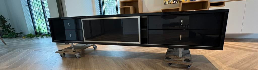 tv meubel, Huis en Inrichting, Kasten | Televisiemeubels, Ophalen, Overige materialen, Gebruikt, 200 cm of meer