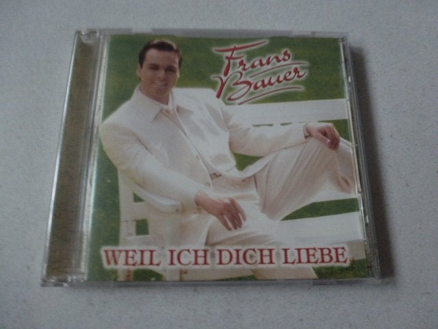 CD FRANS BAUER weil ich dich liebe 14 nummers, Ophalen of Verzenden, Zo goed als nieuw, Levenslied of Smartlap