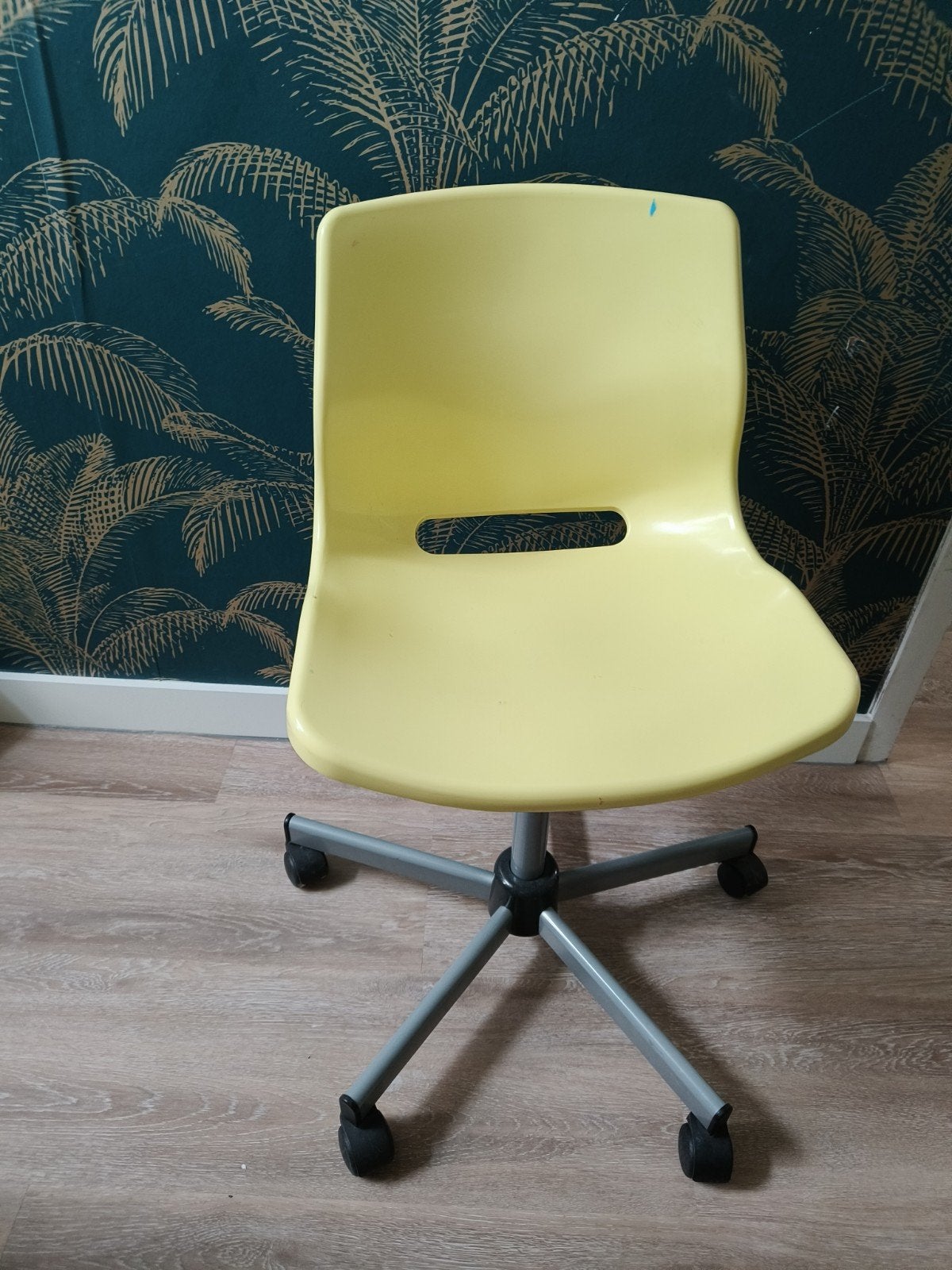 Retro Ikea bureaustoel Snille- lichtgeel, Ophalen, Gebruikt, Geel, Bureaustoel