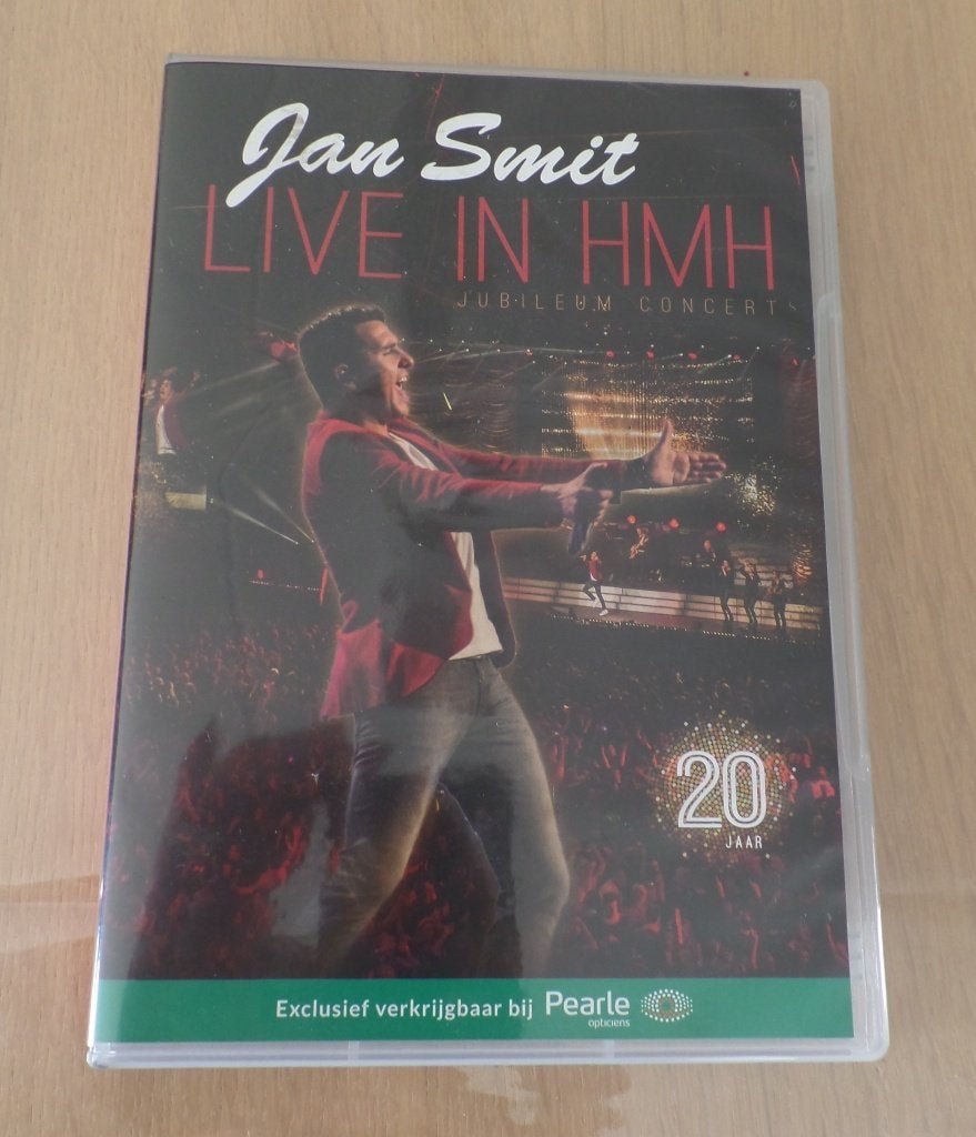DVD Jan Smit Live in HMH, Alle leeftijden, Ophalen of Verzenden, Zo goed als nieuw, Concert