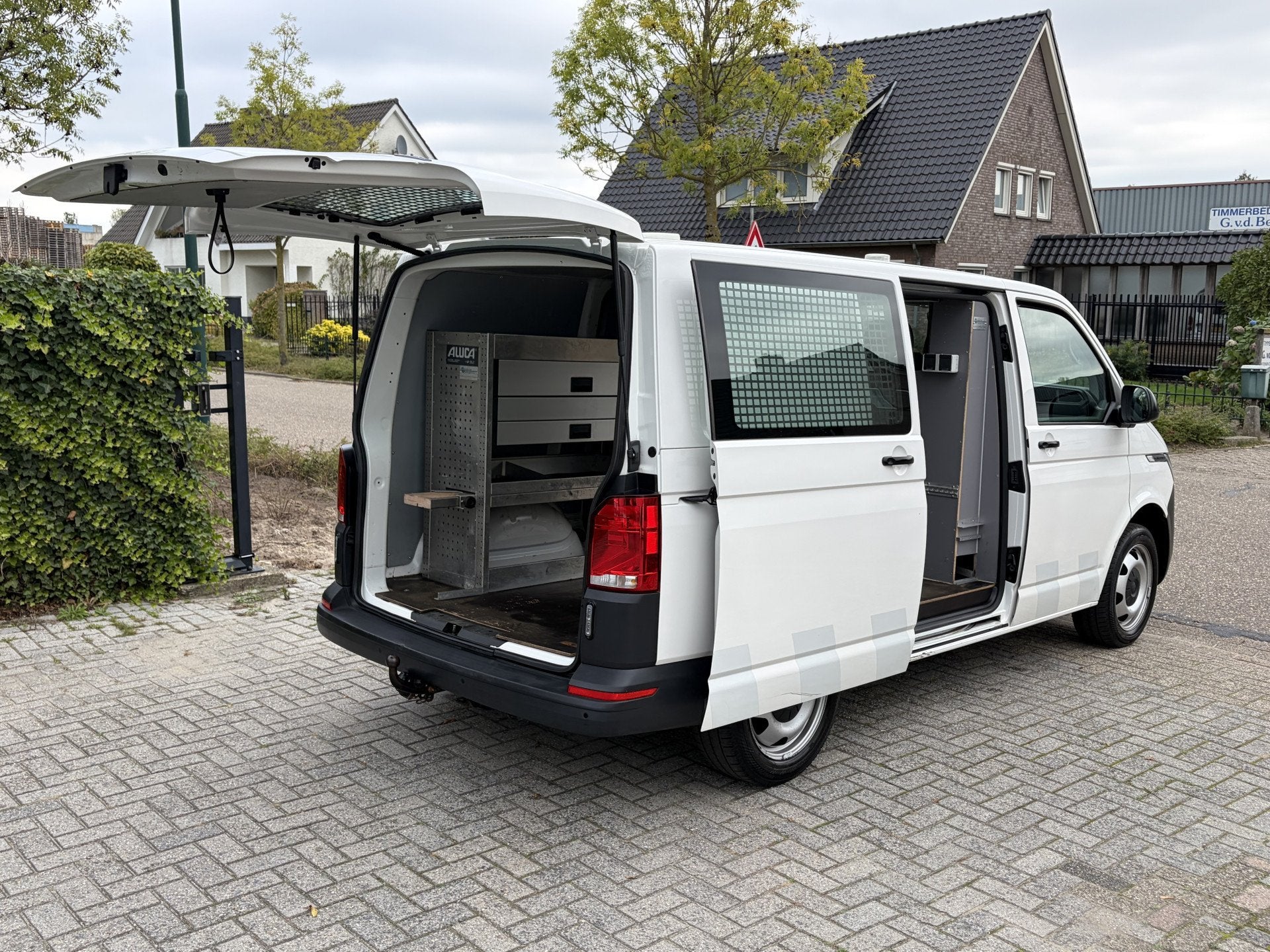 Volkswagen Transporter T6.1 2.0 TDI 146KW Euro6 4Motion DSG7, Auto's, Automaat, Stof, Gebruikt, 4 cilinders
