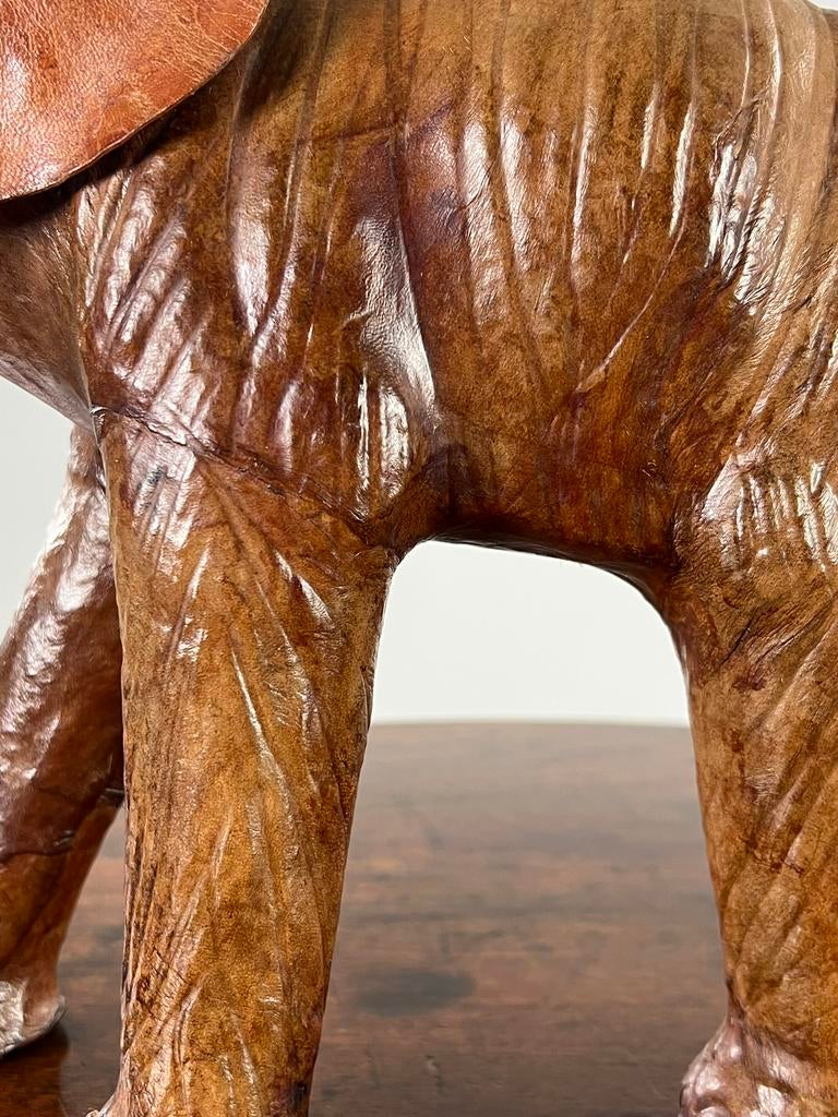 Lederen Olifant Engels klassiek, Antiek en Kunst, Ophalen