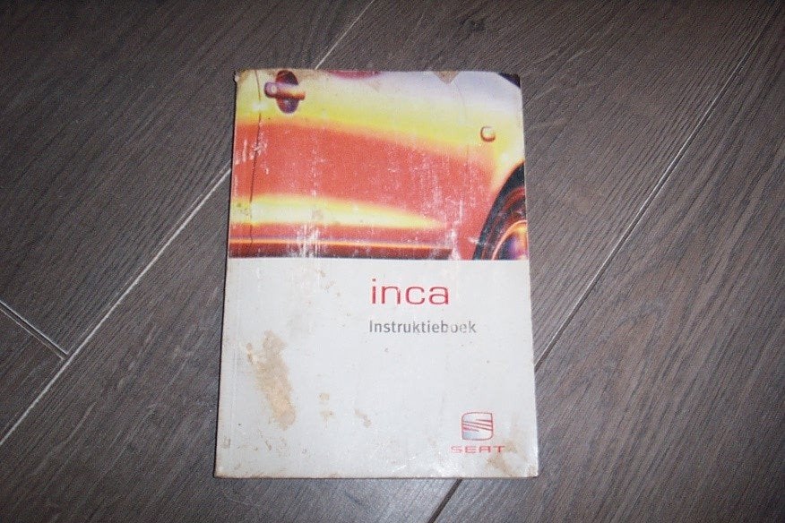 Gebruikershandleiding SEAT INCA type 9K   1996/2004, Ophalen of Verzenden