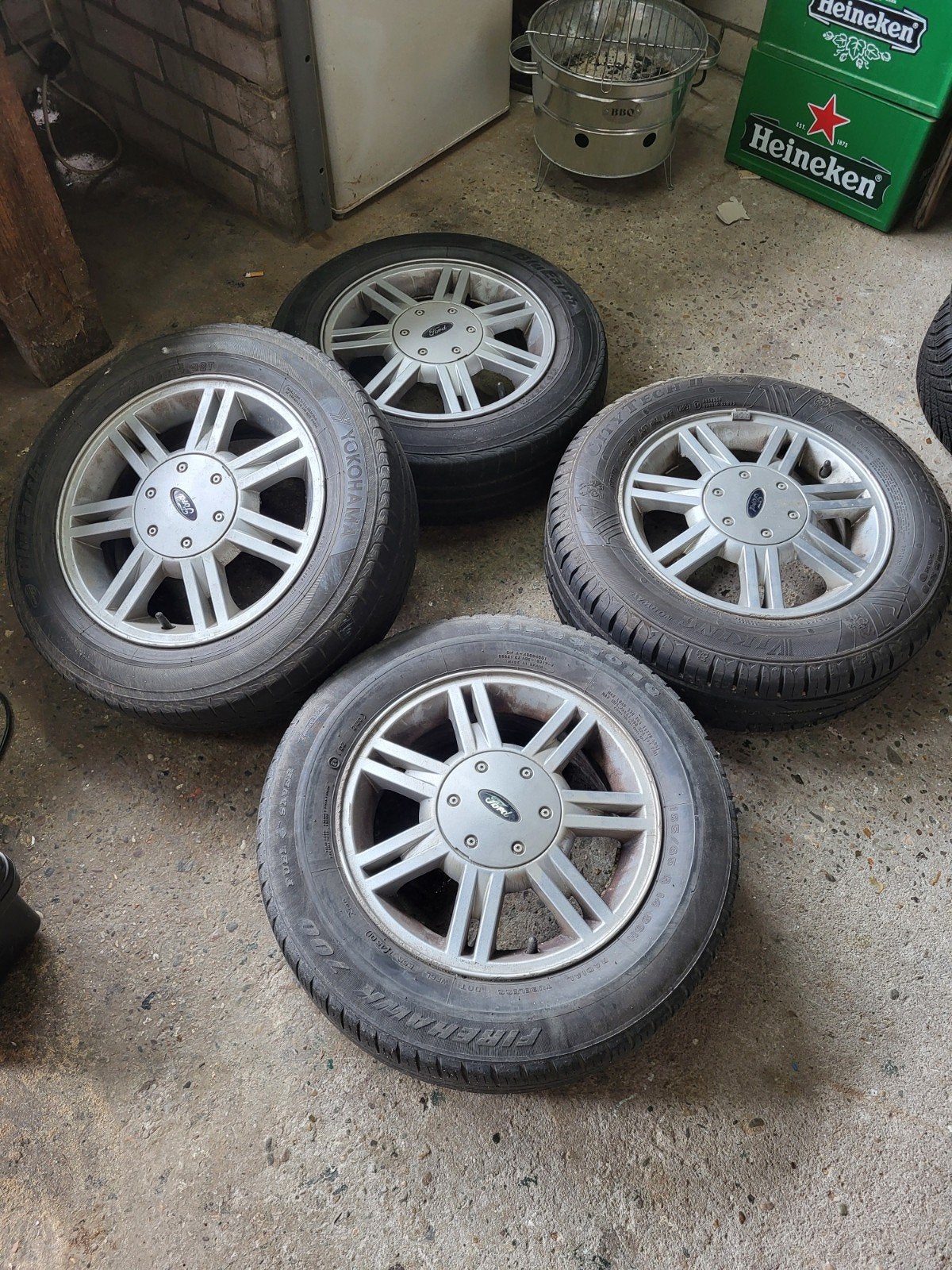 originele ford 14 inch, Ophalen, 14 inch, 175 mm, Zomerbanden