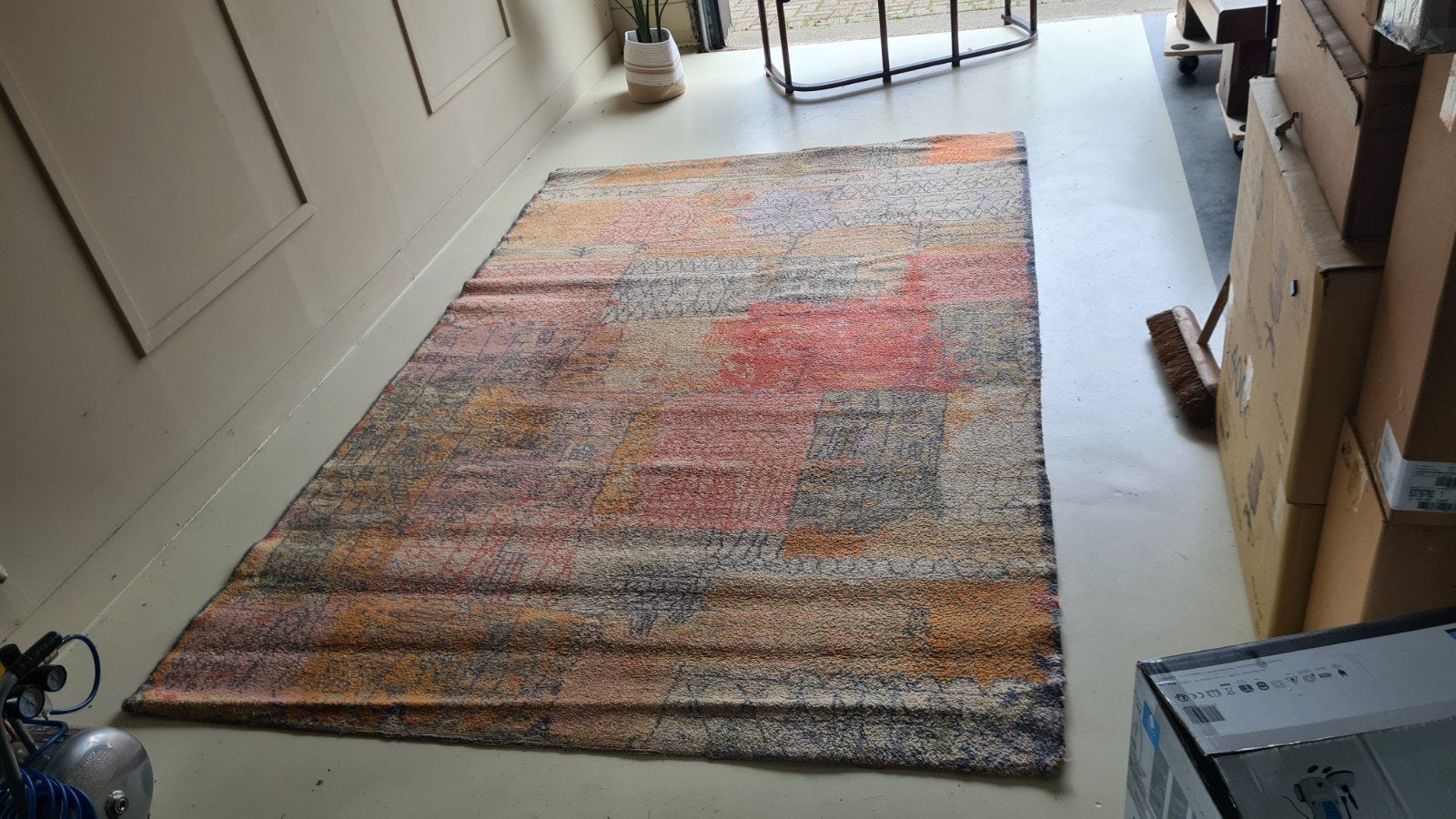 Paul Klee Ege Axminster vloerkleed 180x280 cm, Gebruikt, 150 tot 200 cm, 200 cm of meer, Ophalen of Verzenden