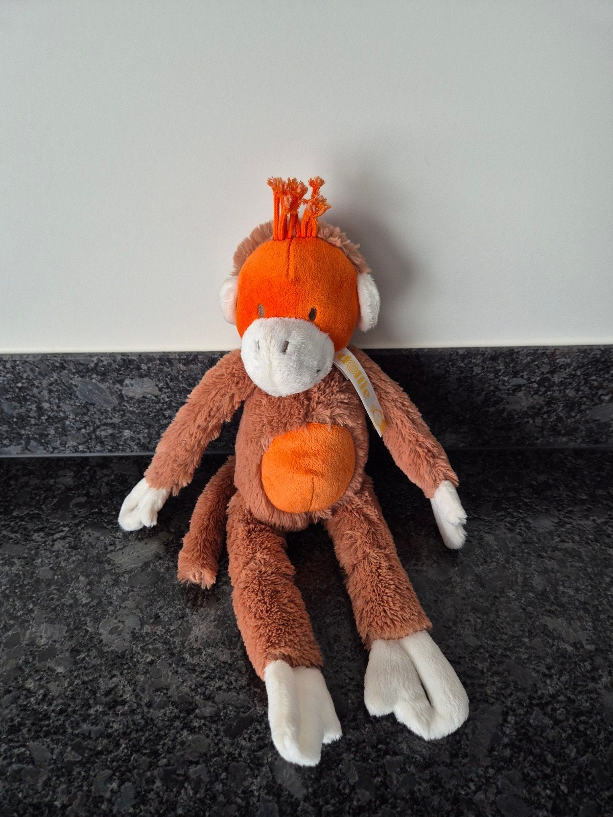 Happy Horse / Blokker - Knuffel Aap Dollie, Ophalen of Verzenden, Zo goed als nieuw, Overige typen