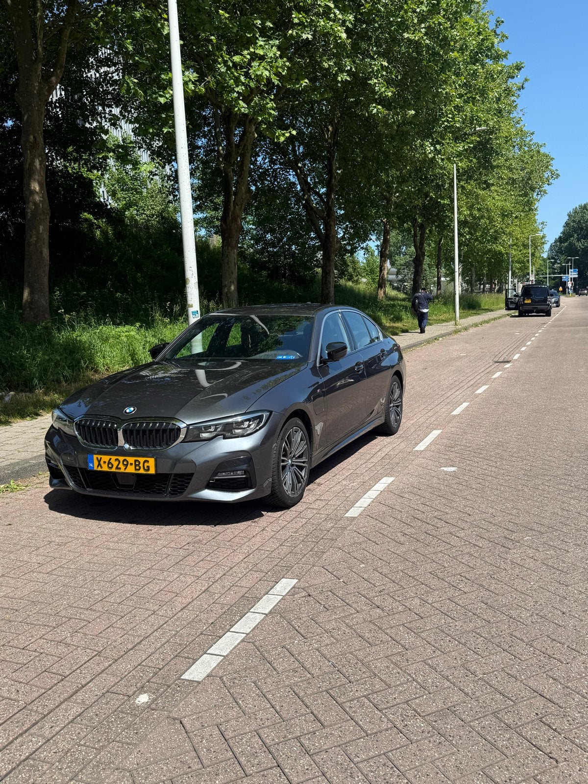 BMW 3-Serie 330e 292pk Aut 2019 Grijs, Auto's, BMW, 1998 cc, Achterwielaandrijving, Plug-in hybride, Sedan