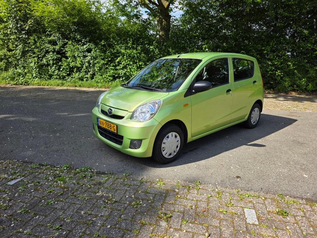 Daihatsu Cuore 1.0 5D 2007 Groen, Voorwielaandrijving, 600 kg, 18 €/maand, 4 stoelen