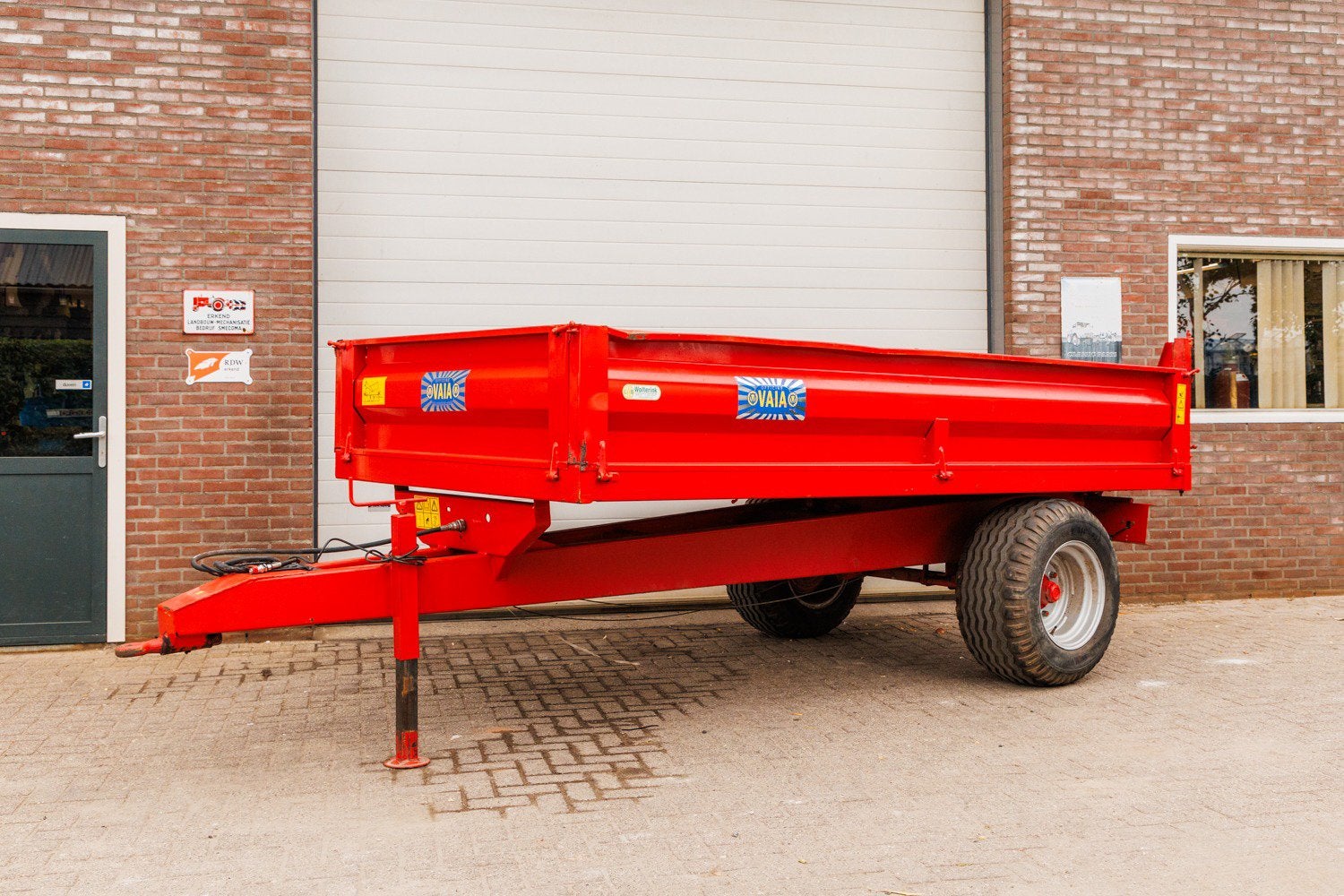 VAIA kiepwagen kieper NIEUWSTAAT!!!, Ophalen, Transport