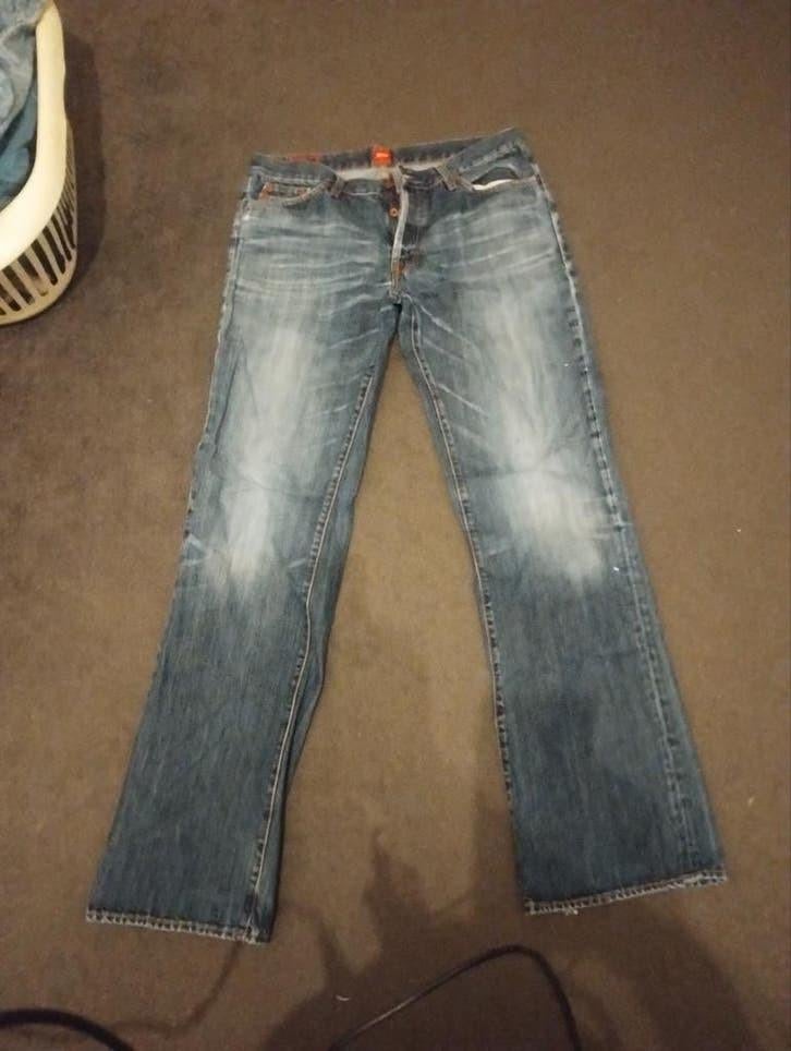 Heren Spijkerbroek - Boss W36 L36, Kleding | Heren, Spijkerbroeken en Jeans, Ophalen of Verzenden, Blauw, W36 - W38 (confectie 52/54)