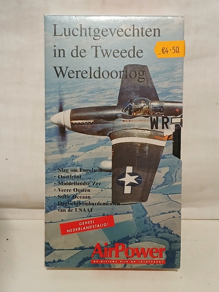 Airpower VHS vliegtuigen documentaire's (2), Alle leeftijden, Ophalen of Verzenden, Zo goed als nieuw, Documentaire