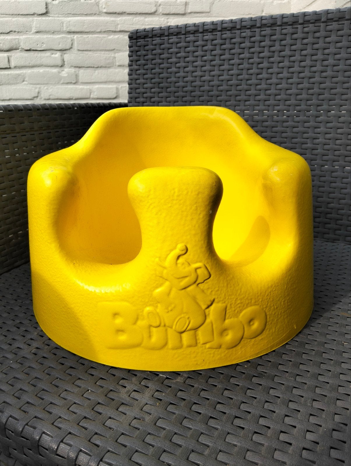 Bumbo Babyzitje Geel - Comfortabel en Veilig, Verzenden, Gebruikt, Overige typen
