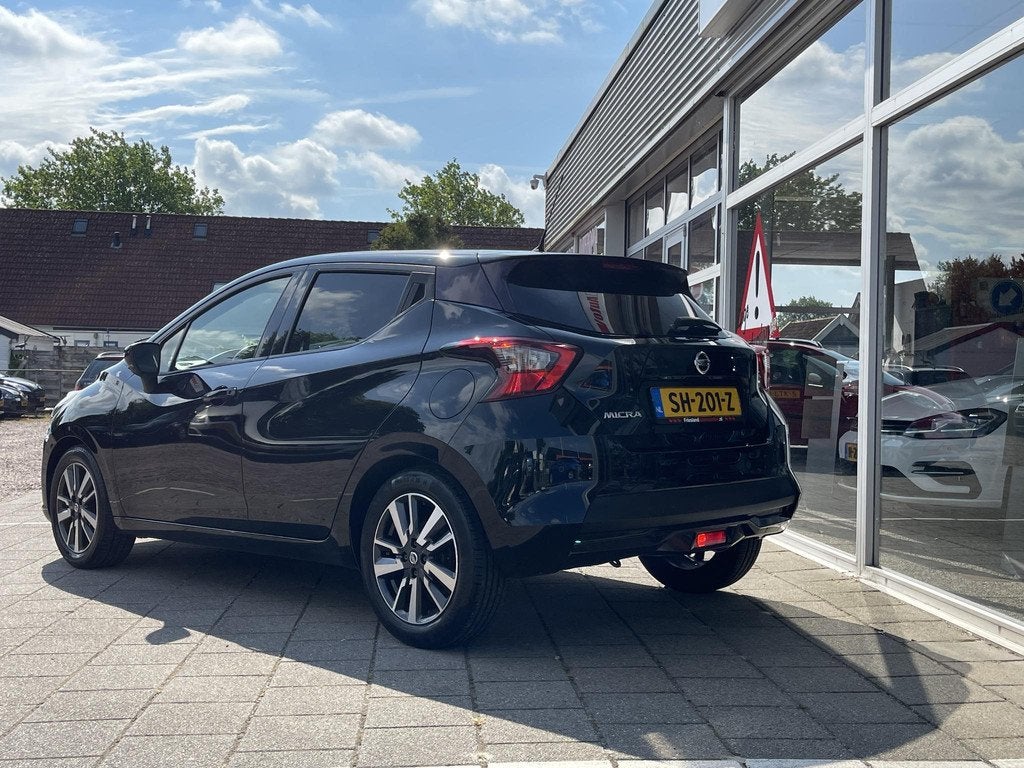 Nissan Micra 0.9 IG-T N-Connecta /Cruise/Clima/Camera/2018/, Auto's, Nissan, Voorwielaandrijving, 898 cc, Stof, Euro 6