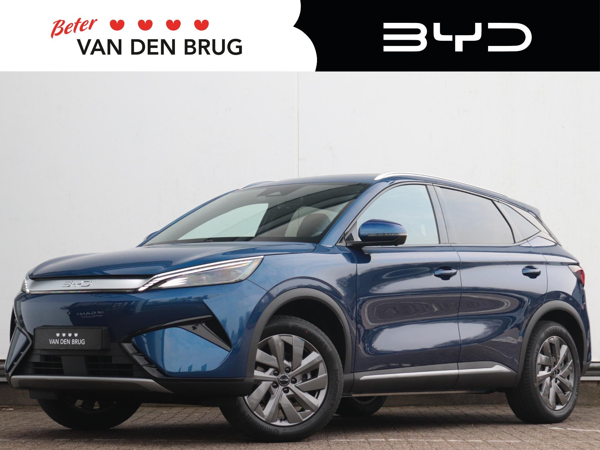 BYD ATTO 3 EVO Excellence 74.8 kWh | 450pk | 0-100 3,9 sec |, Auto's, BYD, Automaat, Achterwielaandrijving, Zwart, Blauw