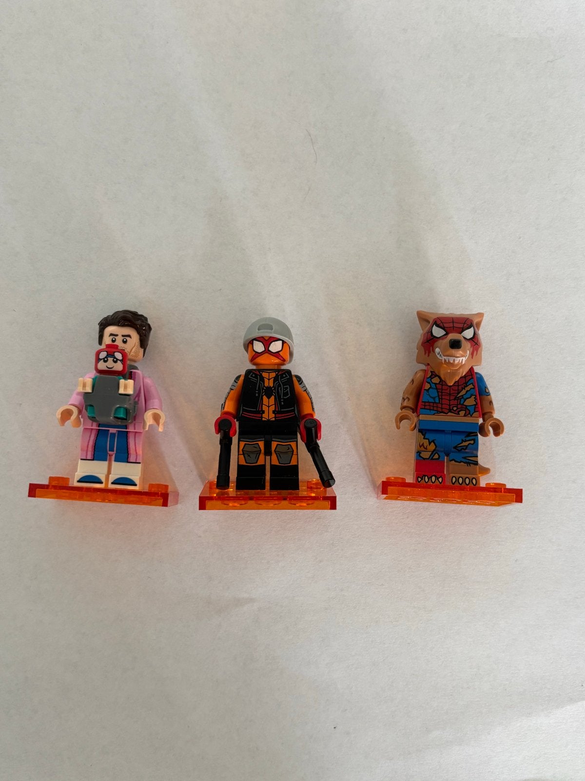 Lego Spider-Man minifiguren set (3 stuks), Verzenden, Zo goed als nieuw, Overige merken