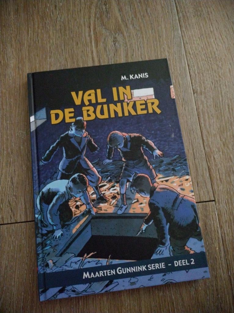 Val in de bunker - Maarten Gunnink serie deel 2 M. Kanis, Ophalen of Verzenden, Fictie algemeen