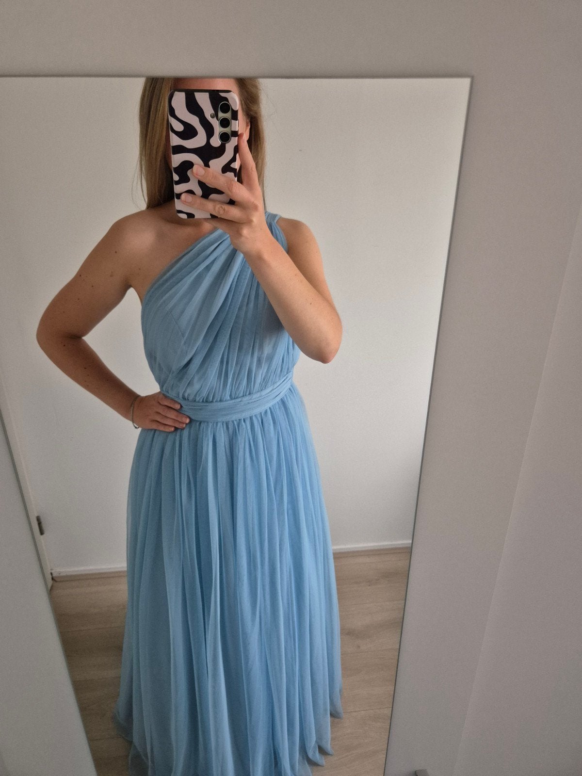 Galajurk, Kleding | Dames, Gelegenheidskleding, Nieuw, Galajurk, Maat 36 (S), Blauw, Ophalen of Verzenden