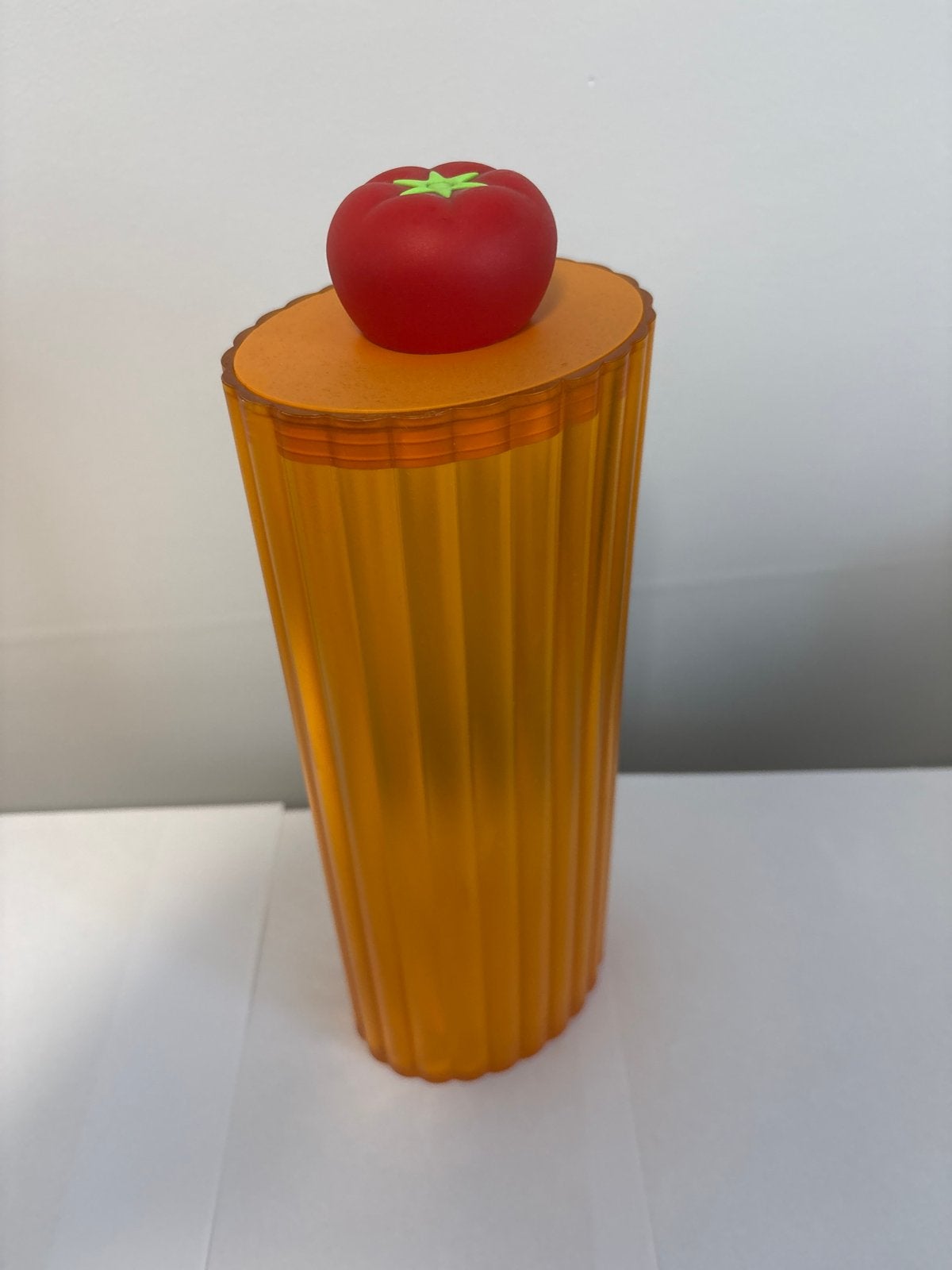 Alessi Rigatone Spaghetti Voorraadpot - Stefano Giovannoni, Huis en Inrichting, Ophalen of Verzenden, Zo goed als nieuw, Voorraadpot
