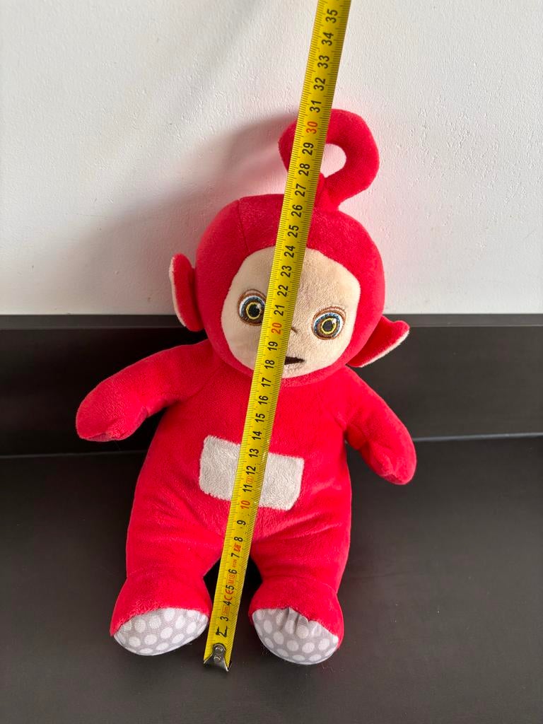 Teletubbies Po Knuffel - Rood - 30 cm, Kinderen en Baby's, Speelgoed | Knuffels en Pluche, Overige merken, Overige karakters, Overige typen