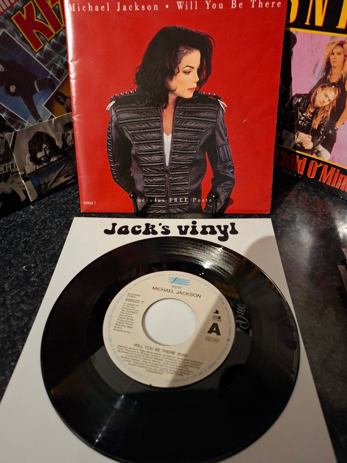 Michael Jackson - Will You Be There 1993, Cd's en Dvd's, Vinyl | Pop, Pop, 7 inch, Ophalen of Verzenden, Zo goed als nieuw