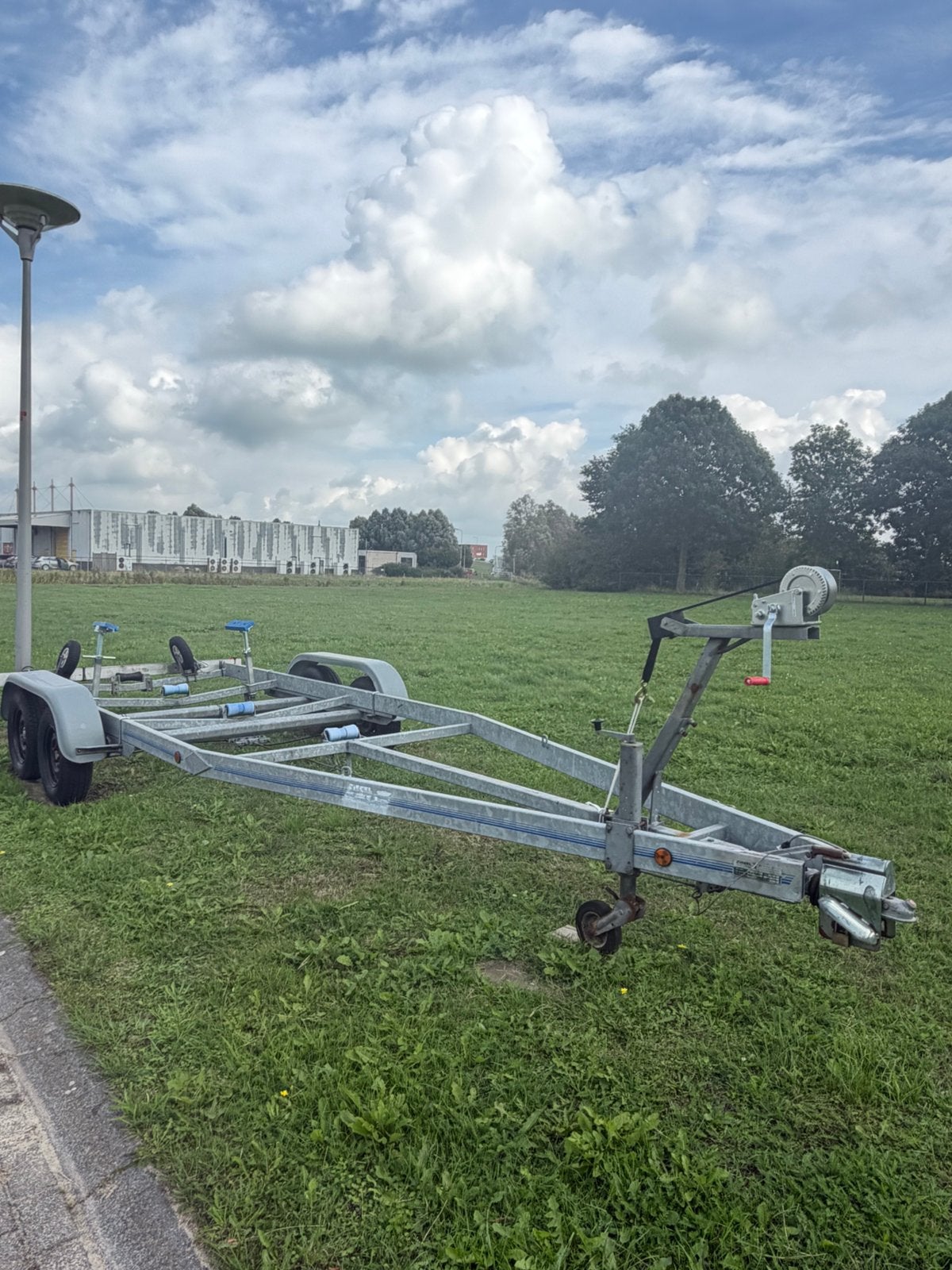 Bootrailer tandemasser voor boot tot 7,5 mtr, Ophalen, Zo goed als nieuw, Minder dan 6 meter