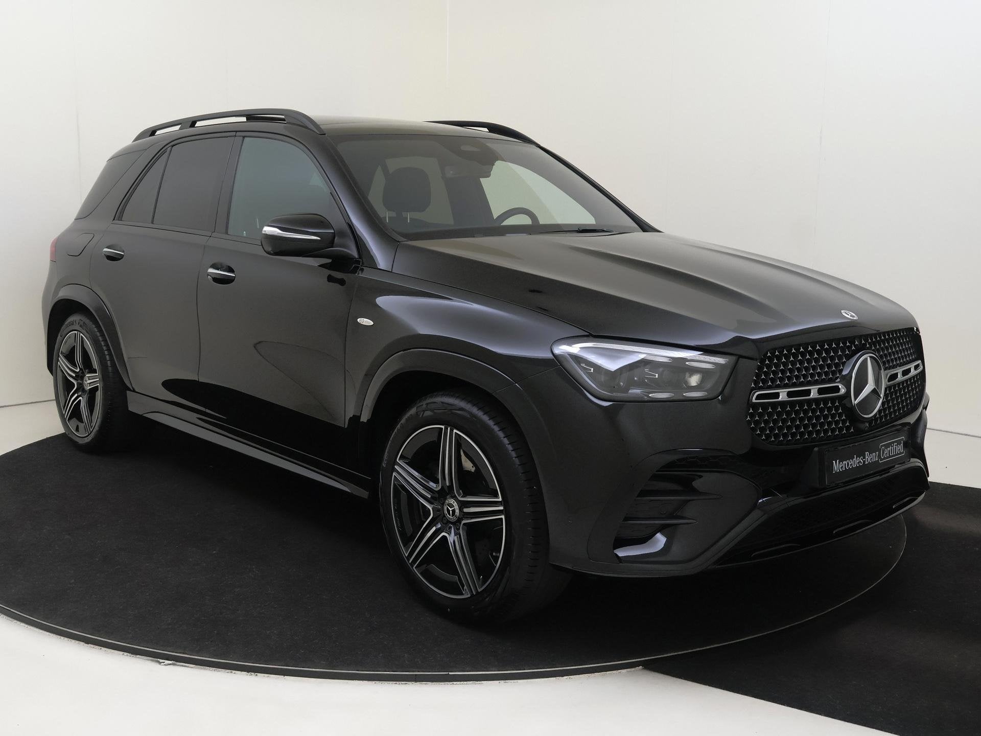 Mercedes-Benz GLE-klasse 400 e 4MATIC AMG Line / Memory-Stoe, Auto's, Gebruikt, 4 cilinders, GLE, Zwart