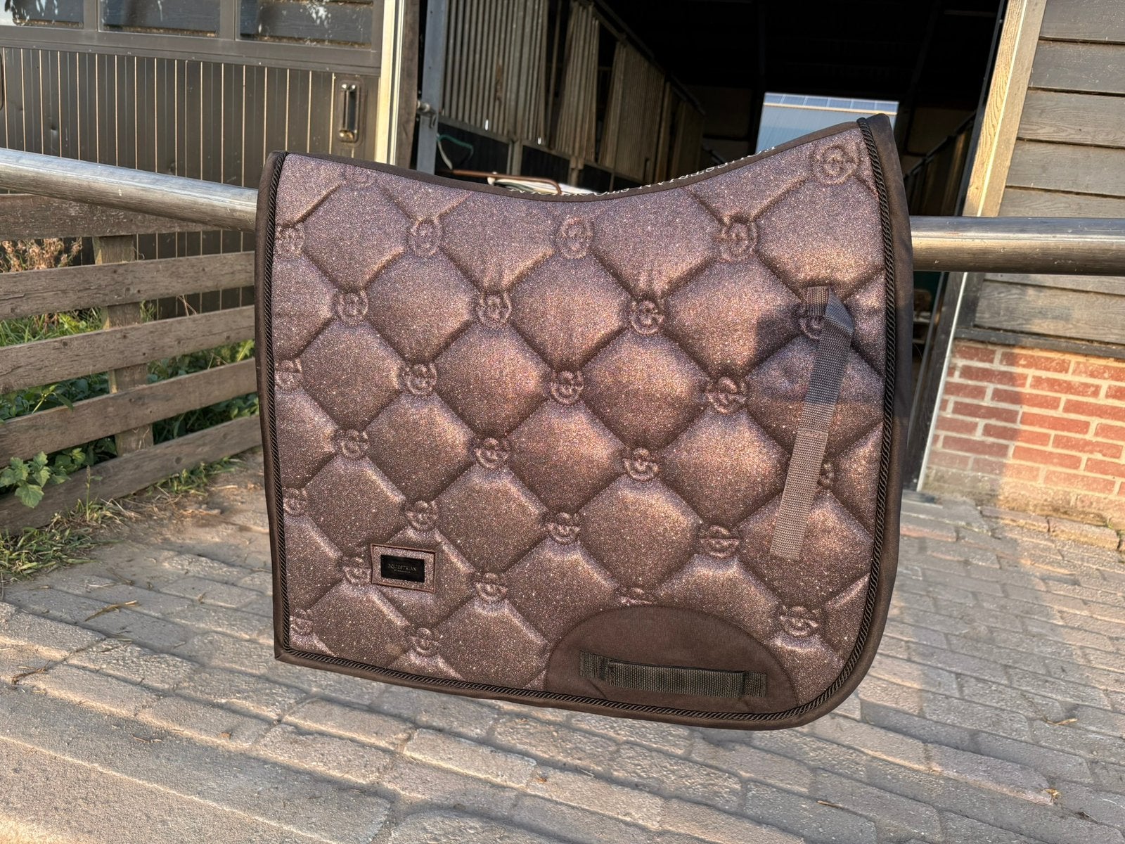 Equestrian Stockholm Purple Glimmer full, Full (L), Dressuurdekje, Equestrian Stockholm, Ophalen of Verzenden