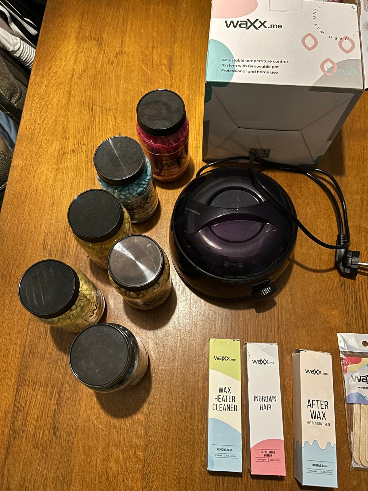 Waxx.me Wax Starterspakket met Heater en Diverse Wax, Ophalen of Verzenden, Zo goed als nieuw, Overige typen