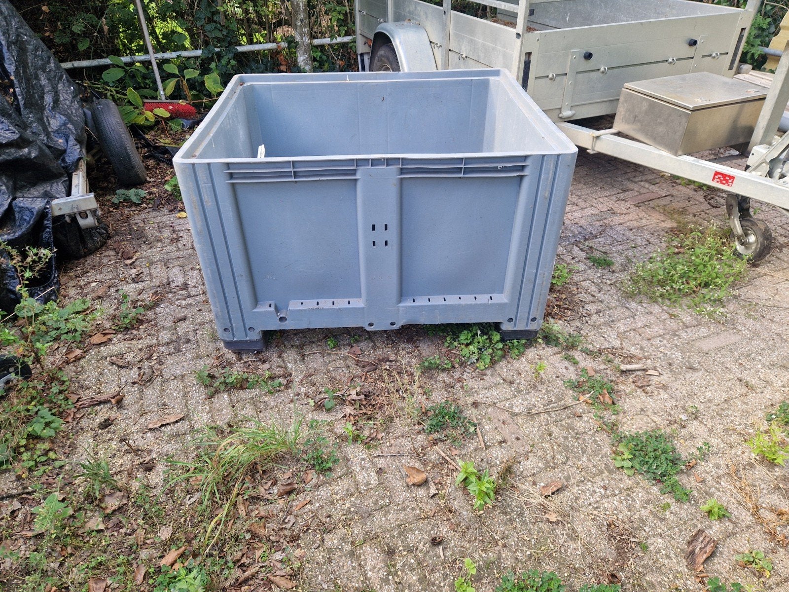 palletbox, Ophalen, Gebruikt, 100 cm of meer, 60 cm of meer