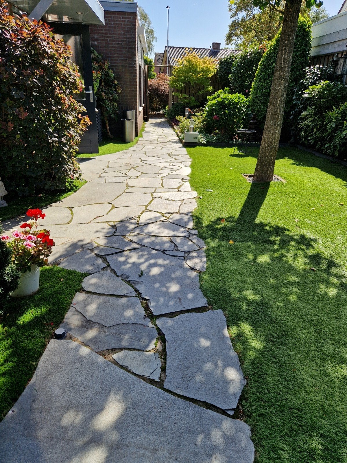gratis afhalen bestrating, Tuin en Terras, Ophalen, Gebruikt, Beton, Terrastegels