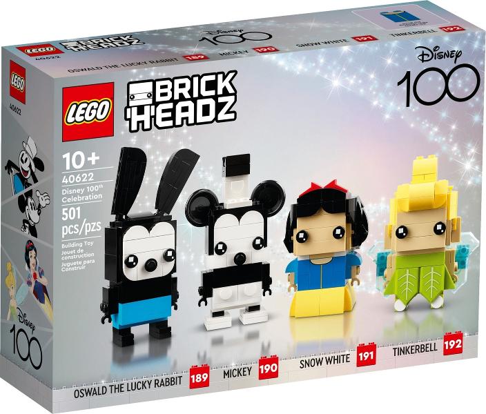 Lego Brickheadz Disney 100th Celebration nr 40622, Lego, Lego, BrickHeadz, Lego