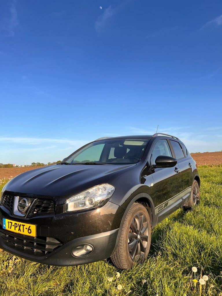 Nissan Qashqai 1.6 2WD 2011 Zwart, Auto's, Nissan, Particulier, Qashqai, Achteruitrijcamera, Benzine, B, SUV of Terreinwagen, Handgeschakeld